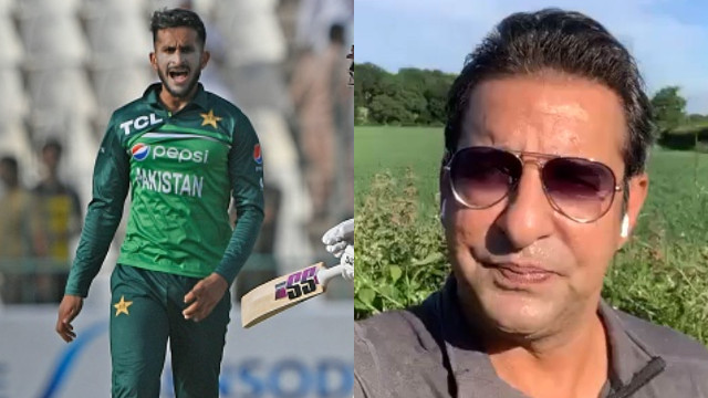 PAK v WI 2022: WATCH- 'Please stop criticizing him, he's our kid,'- Wasim Akram lends support to under-fire Hassan Ali 