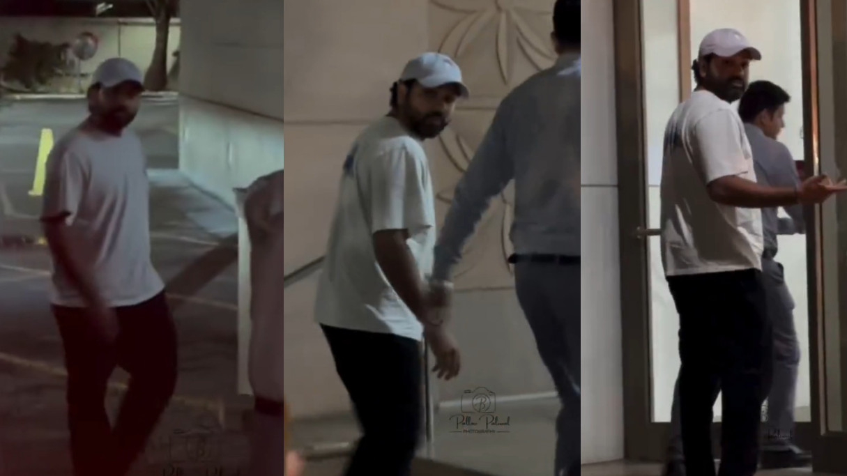 WATCH- Rohit Sharma visits Kokilaben Ambani hospital; fans left worried