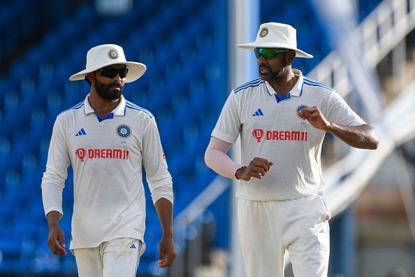 Ravindra Jadeja and R Ashwin | Getty