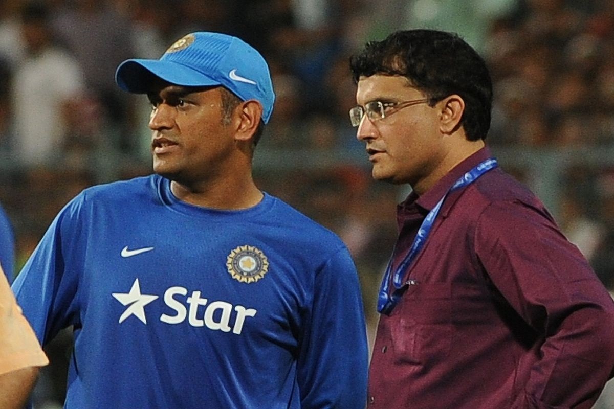 MS Dhoni and Sourav Ganguly | IANS