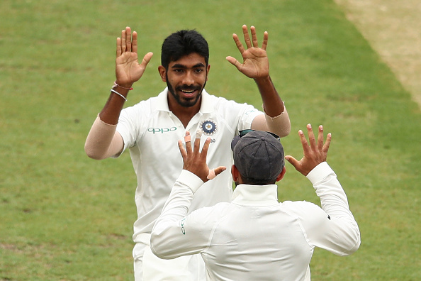 Jasprit Bumrah was awarded man of the match for his 9/86 in Melbourne | Getty 