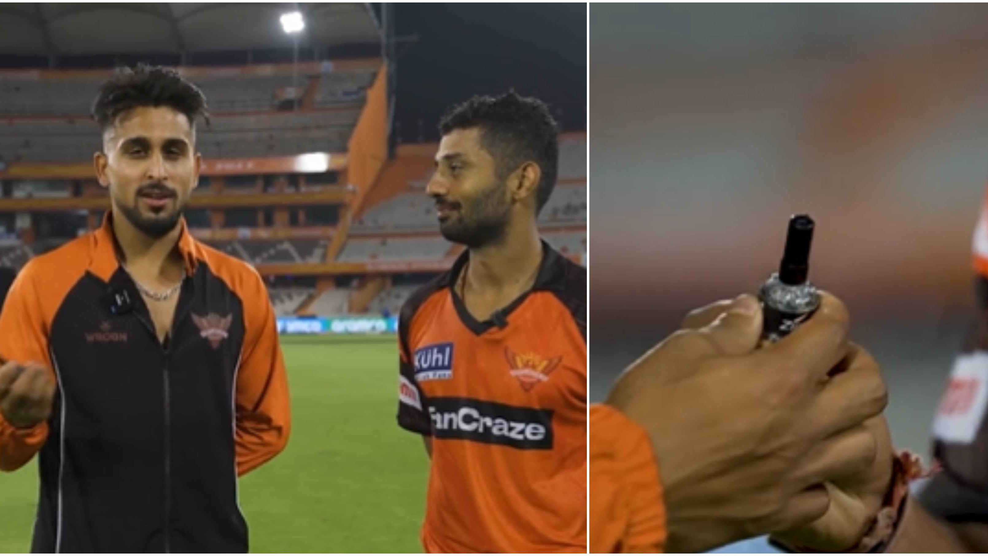 IPL 2023: WATCH – “In IPL this is second or third,” Umran Malik on breaking the bails during SRH vs PBKS clash