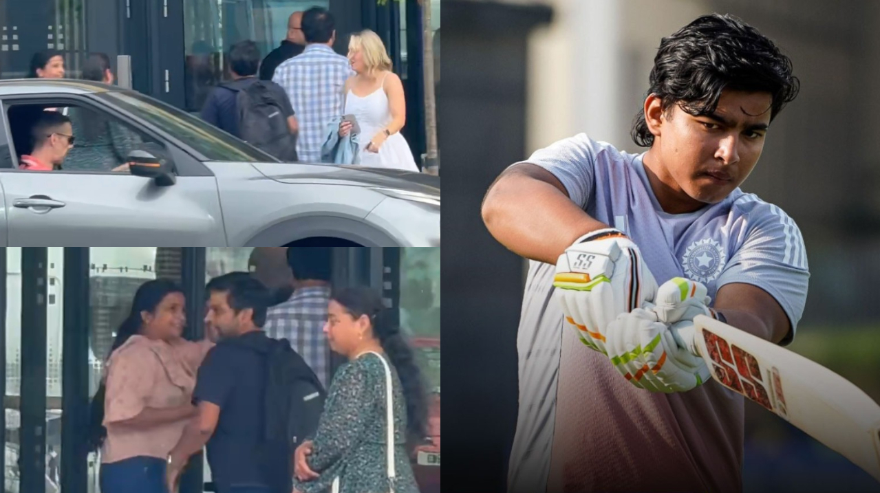 Vaibhav Sooryavanshi's parents checked into India's team hotel | Ray Sportz X