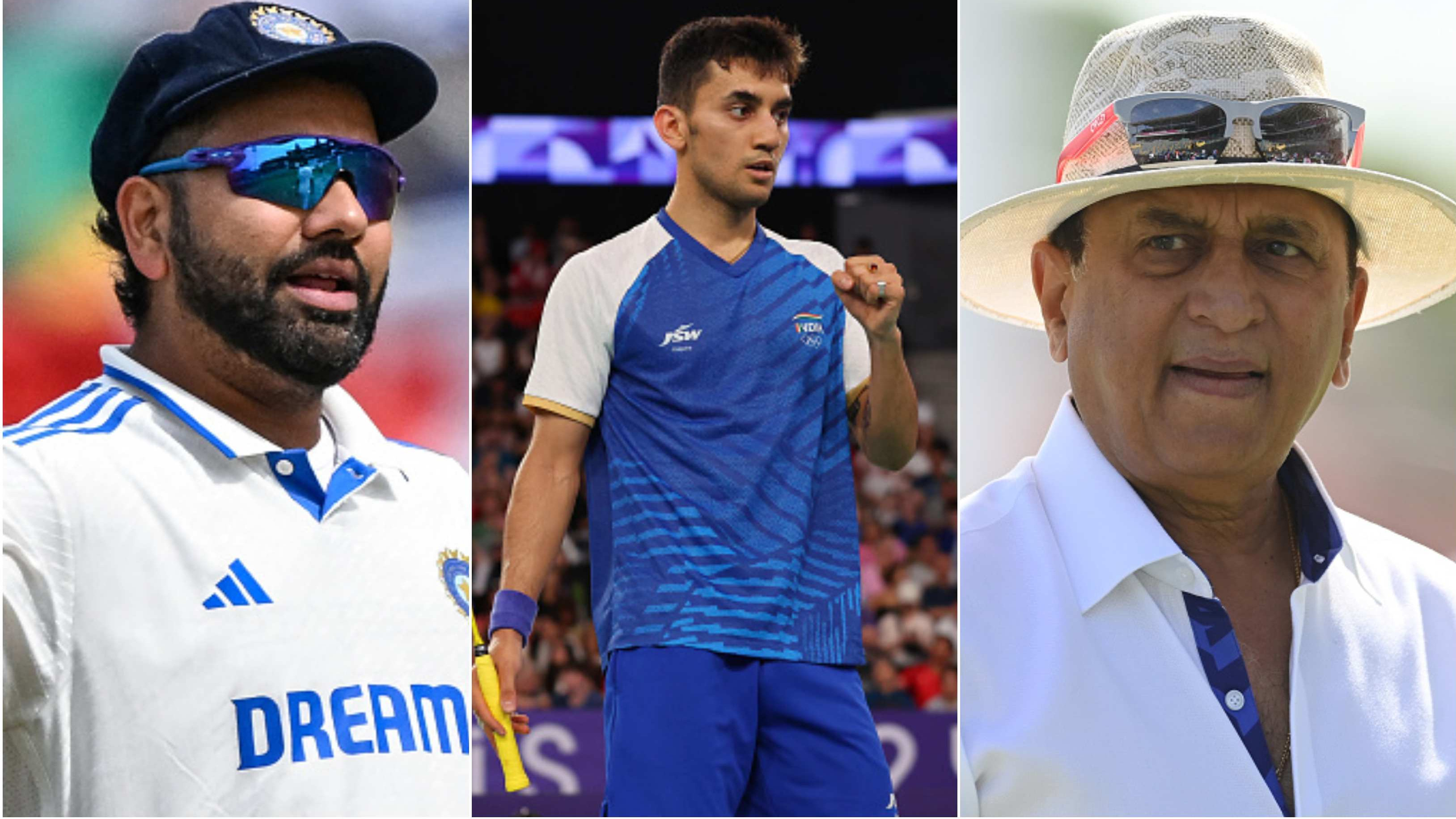 Gavaskar describes Lakshya Sen's Paris Olympics performance with Rohit’s viral 