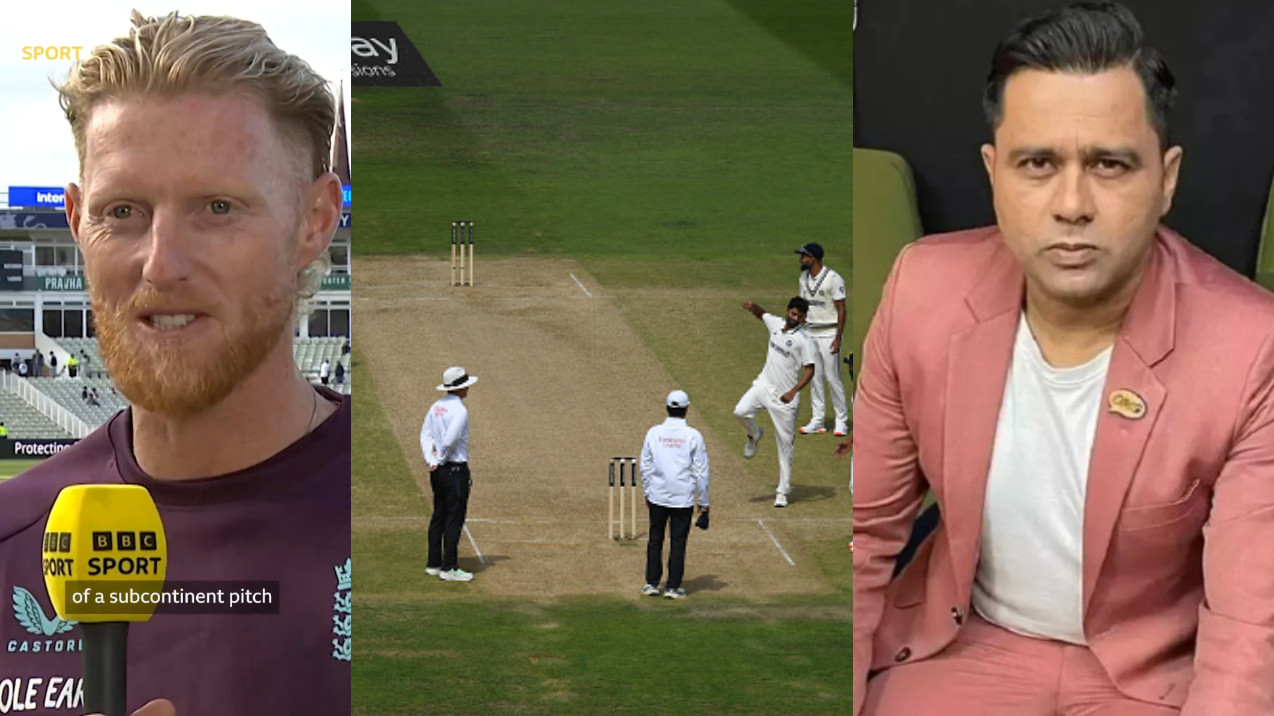 ENG v IND 2025: WATCH- Ben Stokes blames ‘subcontinent pitch’ for Edgbaston humiliation; Aakash Chopra and fans react