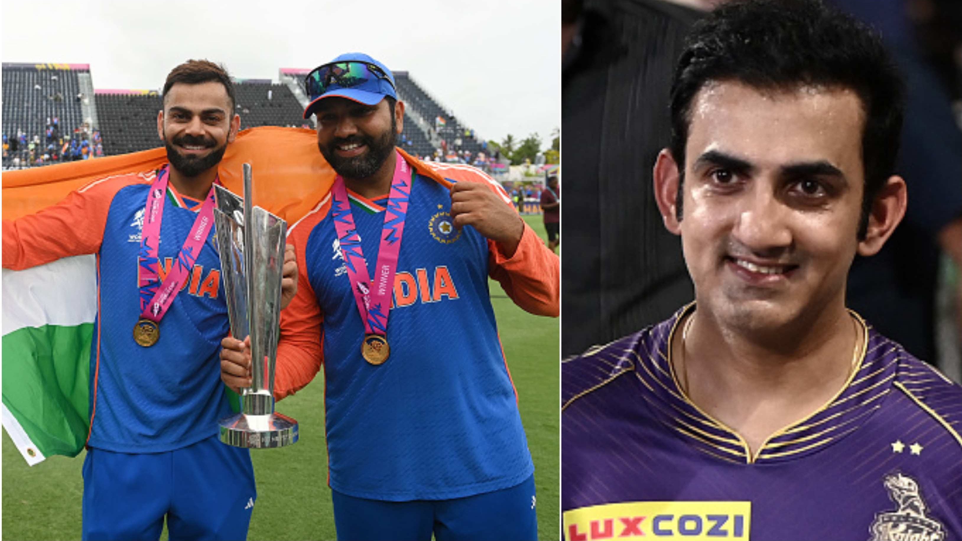 “Better than any script that was written,” Gautam Gambhir hails Rohit Sharma and Virat Kohli after T20I retirement