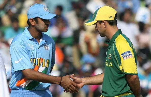 Rahul Dravid and Ricky Ponting | Getty