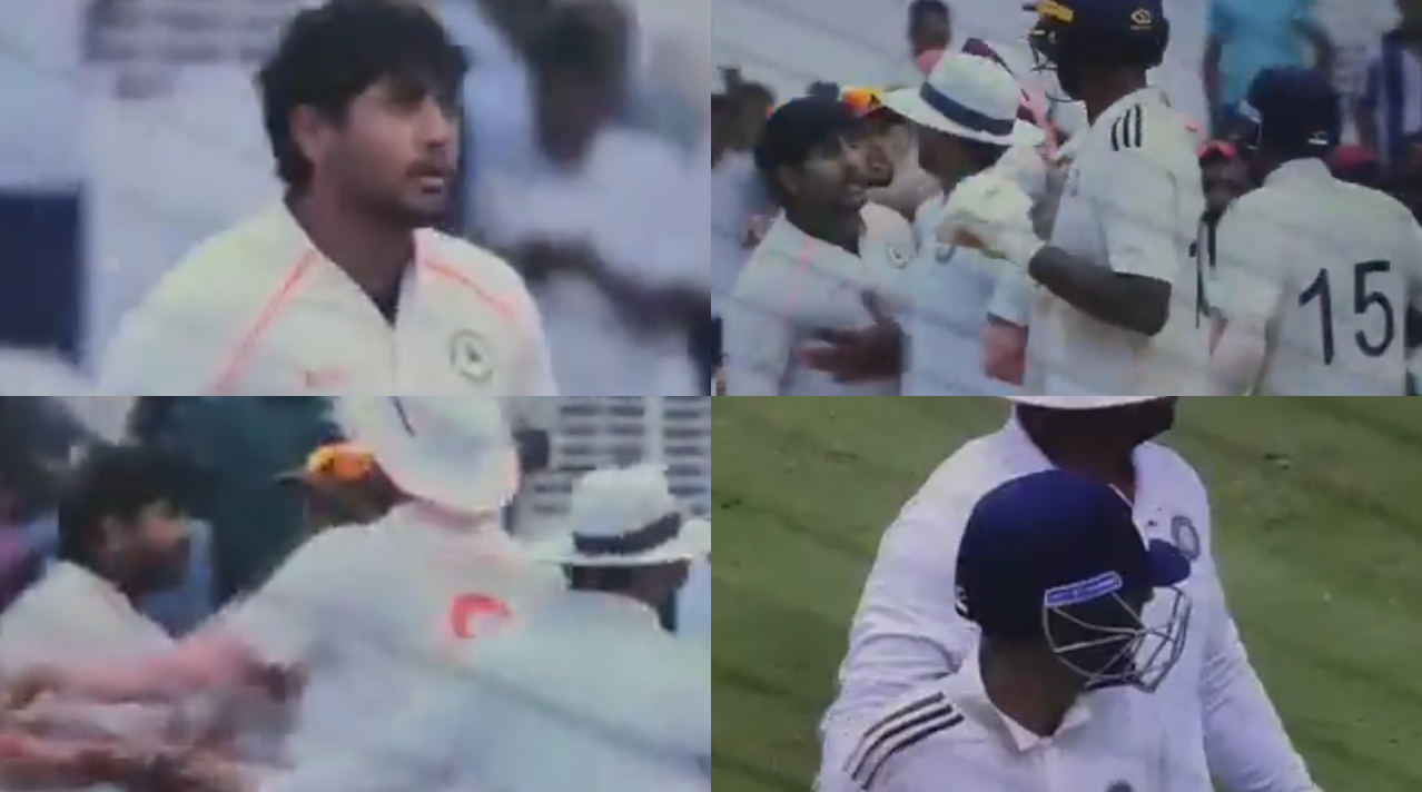 Yash Thakur and Yash Dhull almost came to blows | X