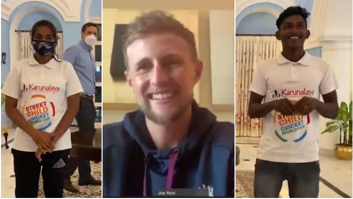 IND v ENG 2021: Joe Root interacts with Street Child Cricket World Cup winners; says he's excited for Test series