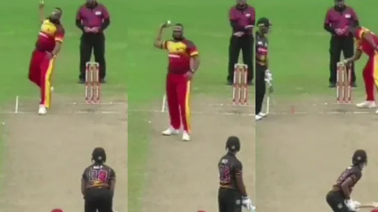 WATCH - Kieron Pollard bowls off-spin, tries to mankad Nicholas Pooran in Trinidad T10 Blast