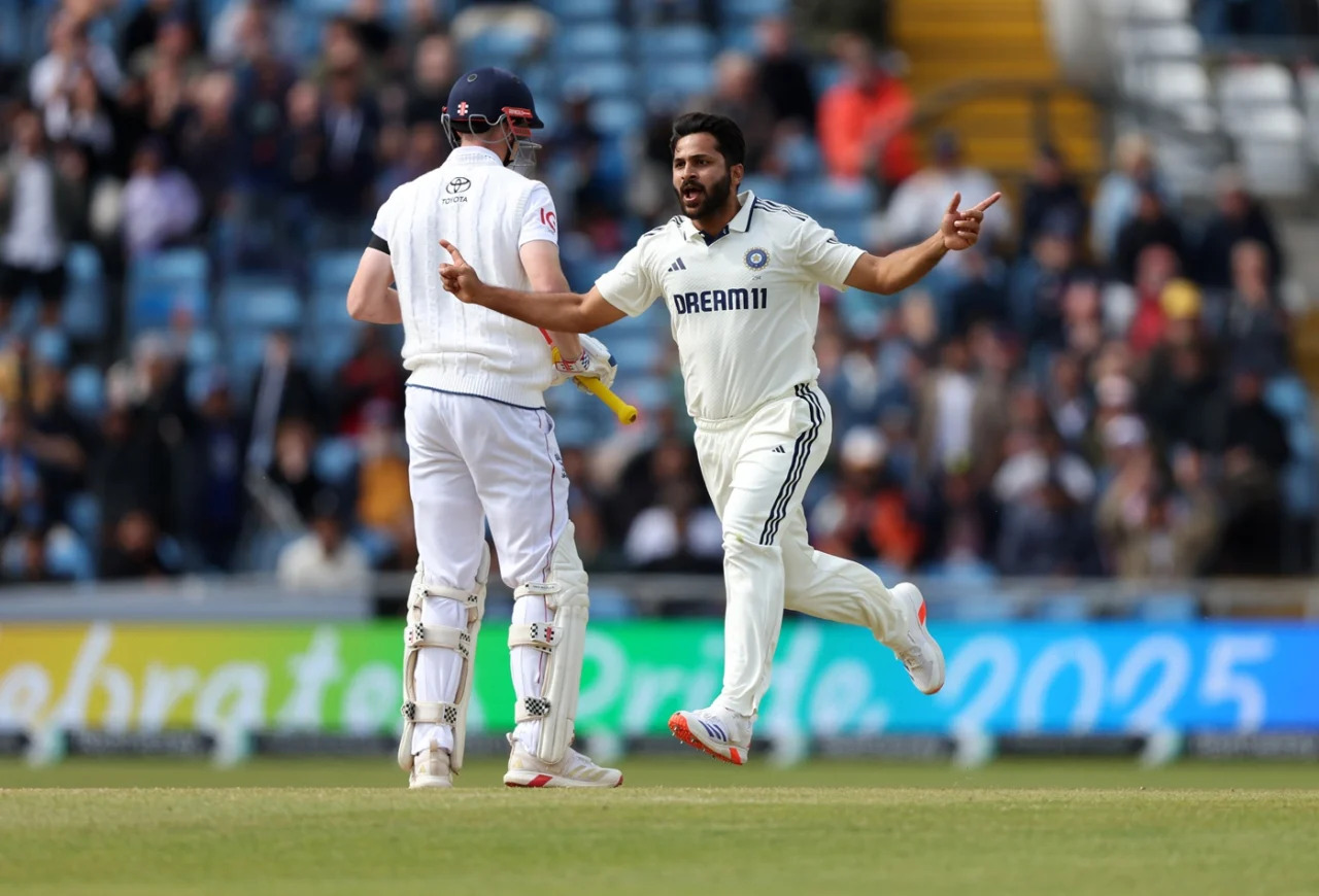 Shardul Thakur played two Tests on the recent England tour | Getty