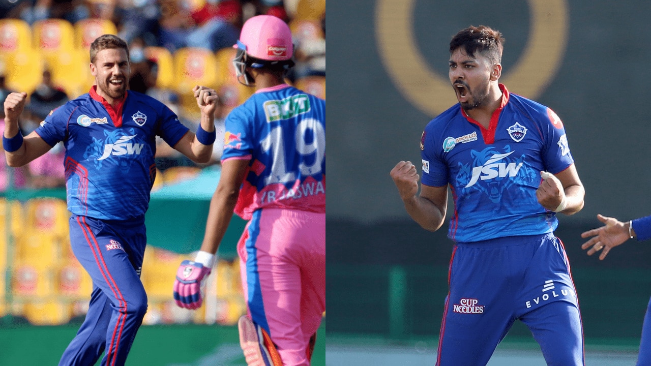 Anrich Nortje and Avesh Khan have been on fire for DC in IPL 2021 | BCCI-IPL