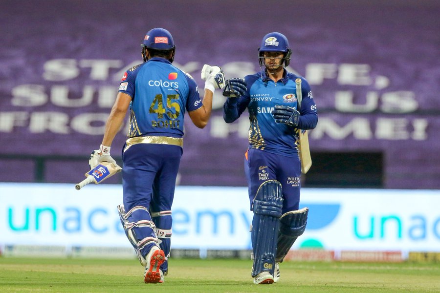 Rohit Sharma and Quinton de Kock | IPL/BCCI