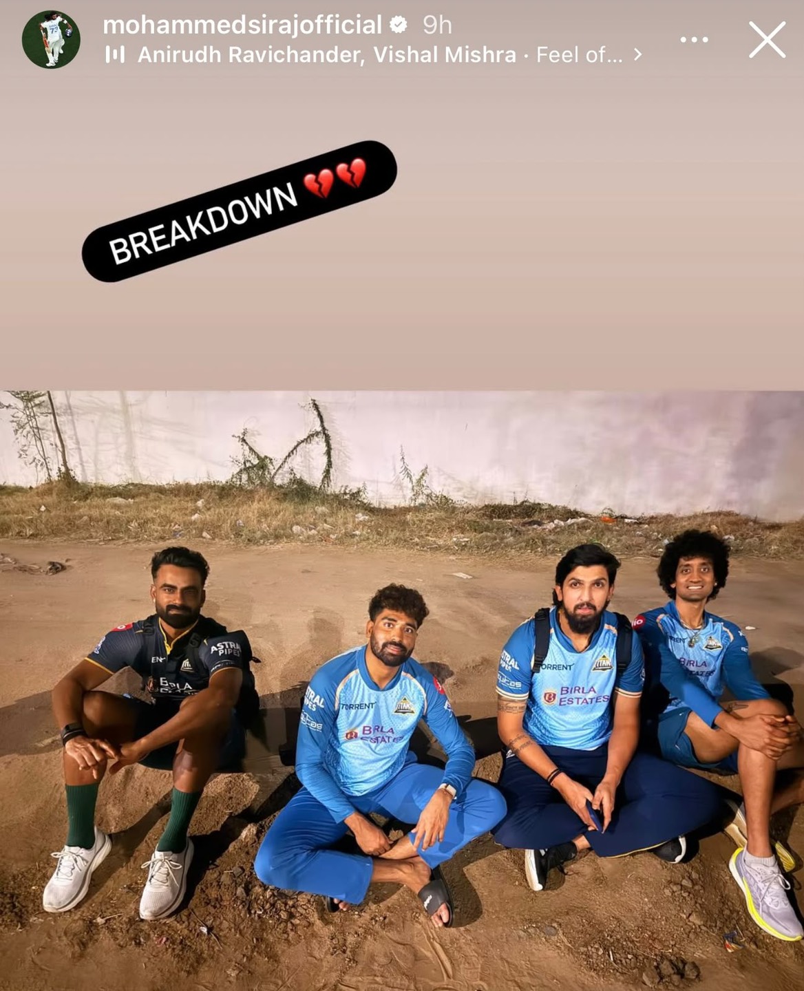 Mohammed Siraj | Instagram