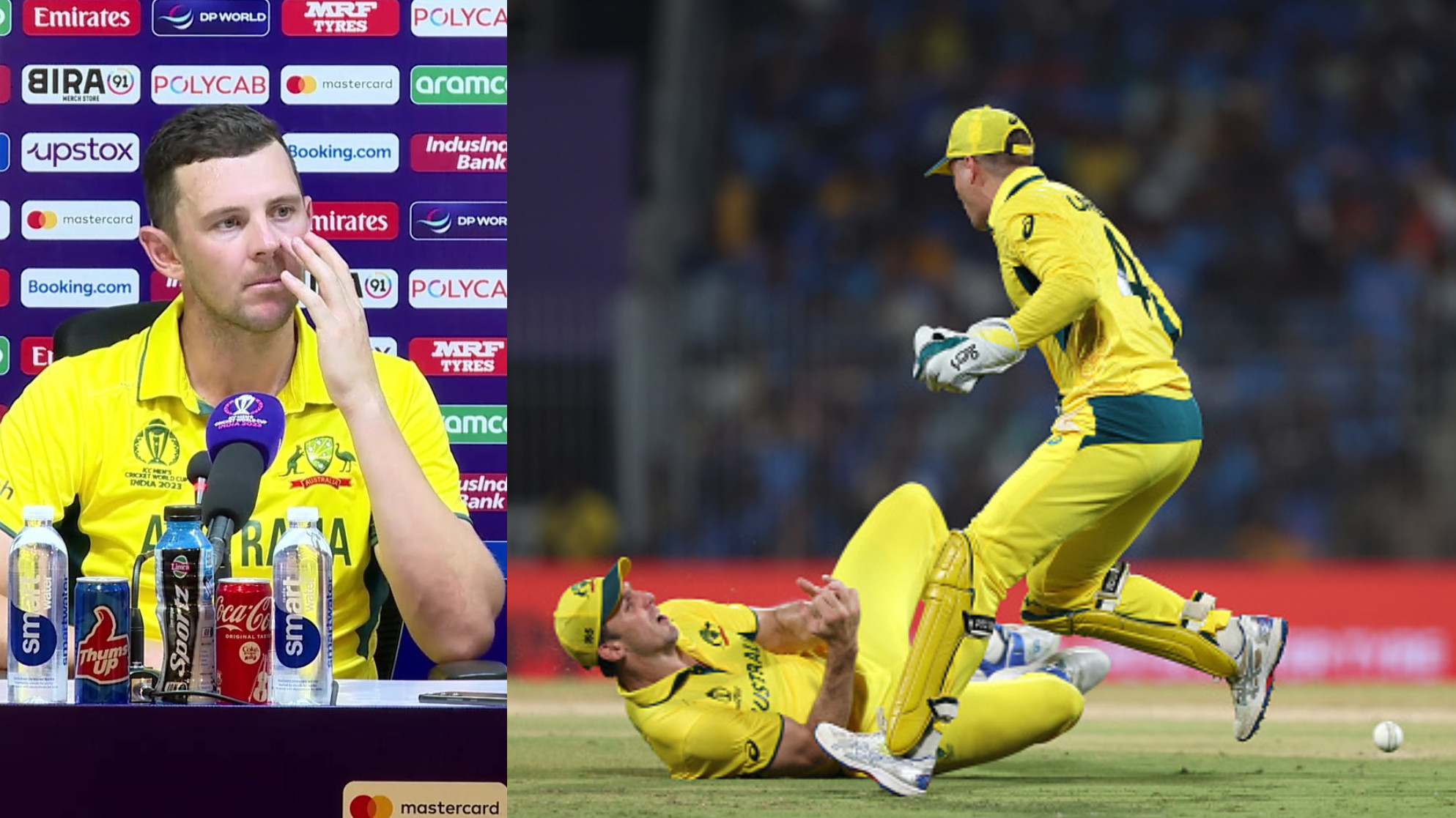 CWC 2023: Josh Hazlewood says Mitchell Marsh dropping Virat Kohli’s catch was not significant in Australia’s defeat