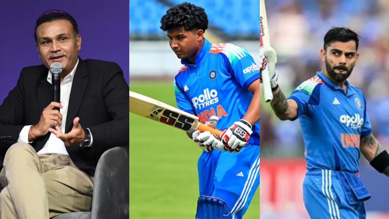 “Proud of my surname and my father's achievements”- Virender Sehwag’s son Aaryavir, reveals he’s a Virat Kohli fan