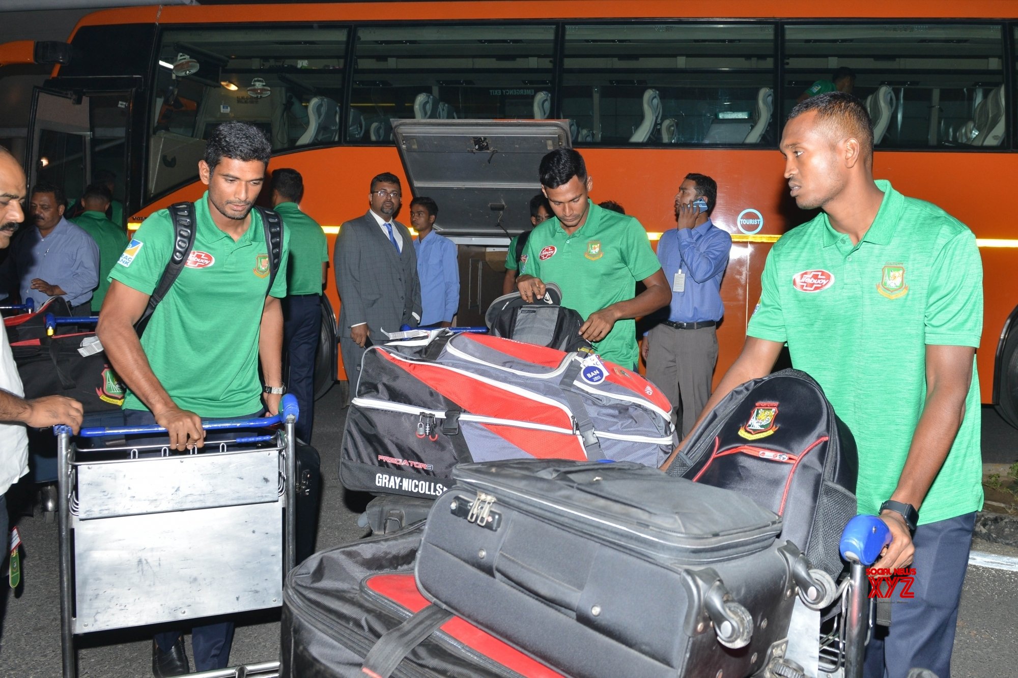 Bangladesh team arrived in Delhi on Thursday | ANI