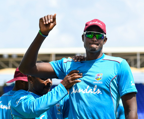 Jason Holder during training session at Warner Park ahead of Bangladesh tour | Getty Images