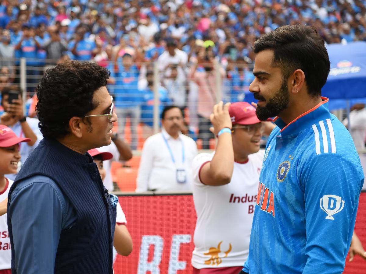 Sachin Tendulkar and Virat Kohli | Getty