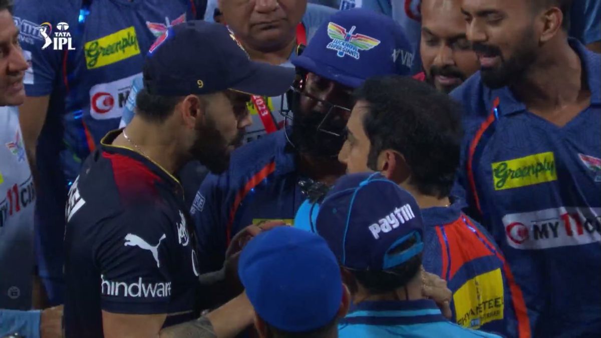 Gambhir and Kohli were both fined 100% of their match fees for their altercation | Twitter