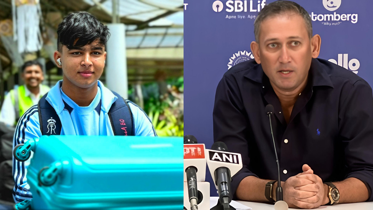 WATCH- “His performance forced us to pick him”- Ajit Agarkar on Vaibhav Sooryavanshi’s selection for UK tour and Asian Games