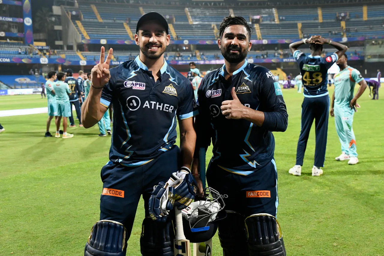 Abhinav Manohar and Rahul Tewatia | BCCI/IPL