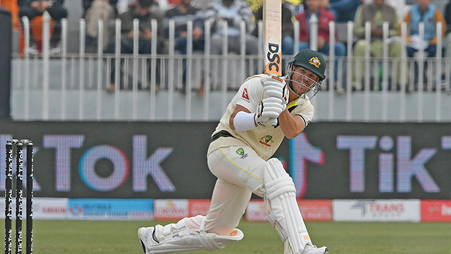 David Warner made 68 in Rawalpindi Test | Getty