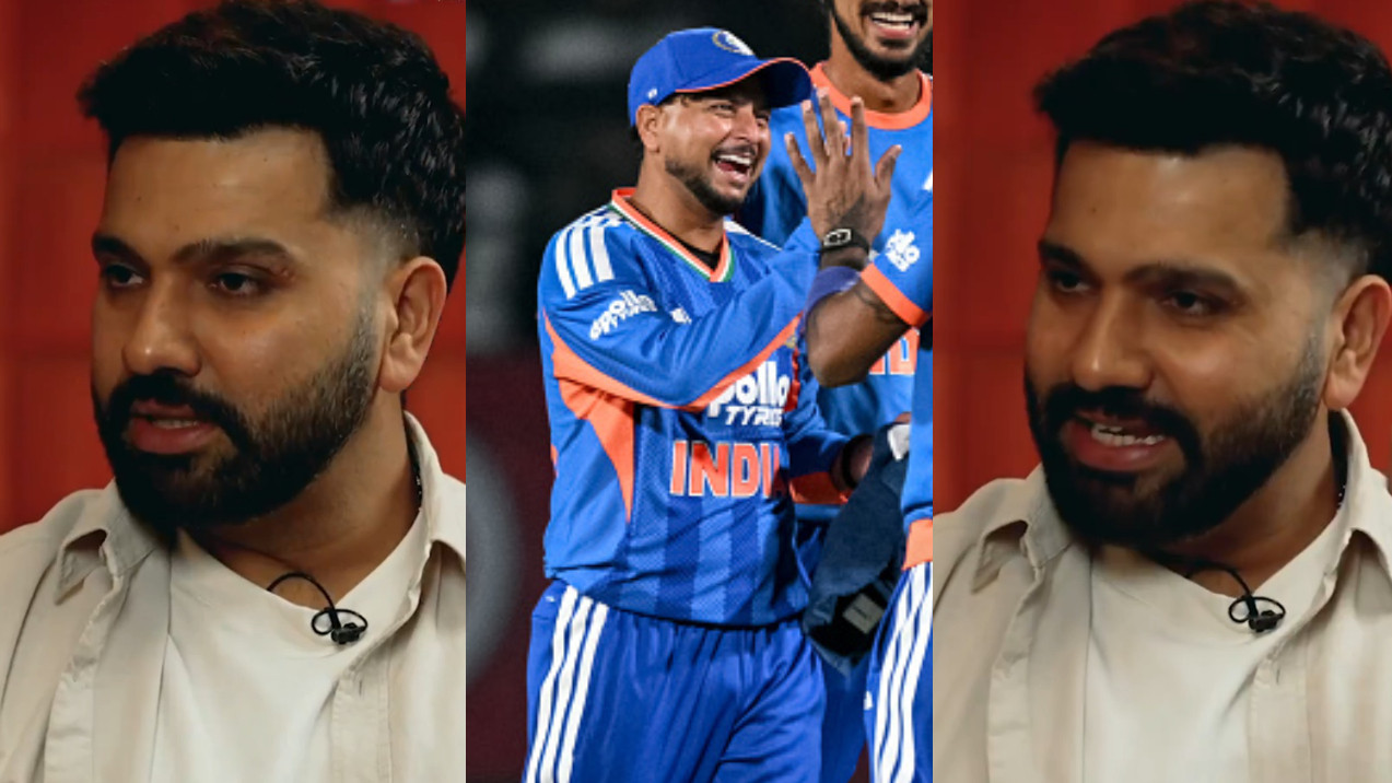 WATCH- “Ball daal chup chaap”- Rohit Sharma refuses to give advice to Kuldeep Yadav for T20 World Cup 2026