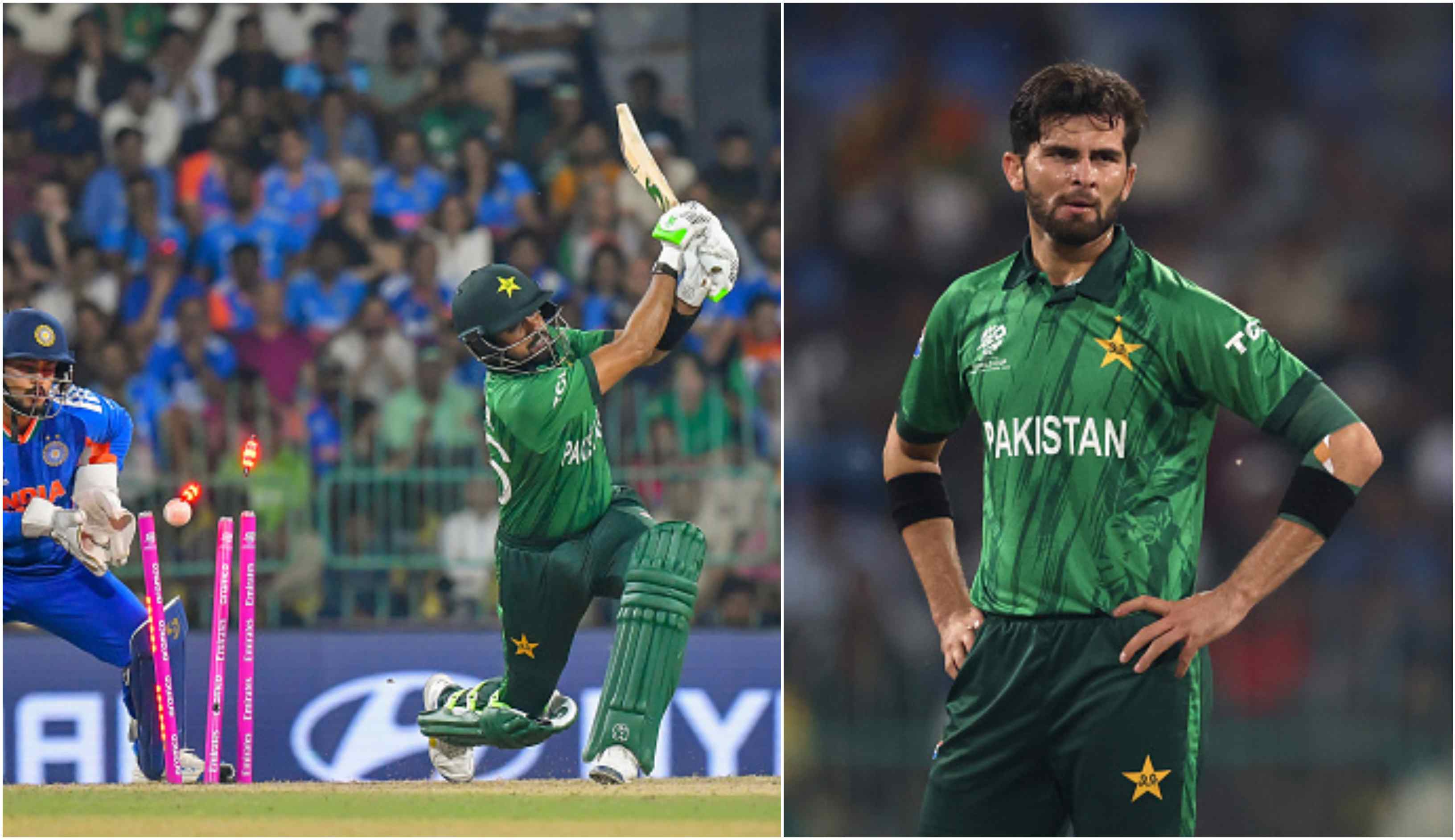 Babar Azam and Shaheen Afridi | Getty