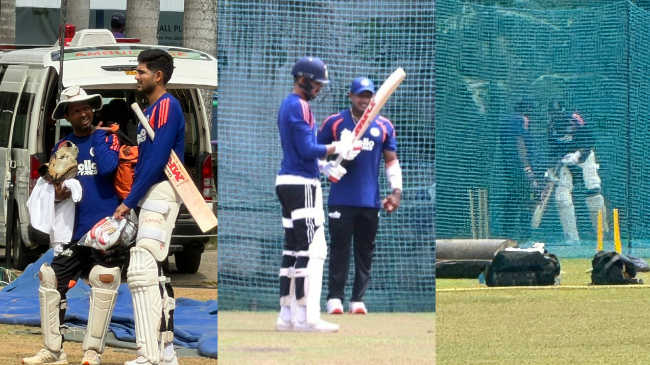 SL v IND 2026: Shubman Gill returns to nets; bats for over an hour in NCC nets after suffering finger injury- Report