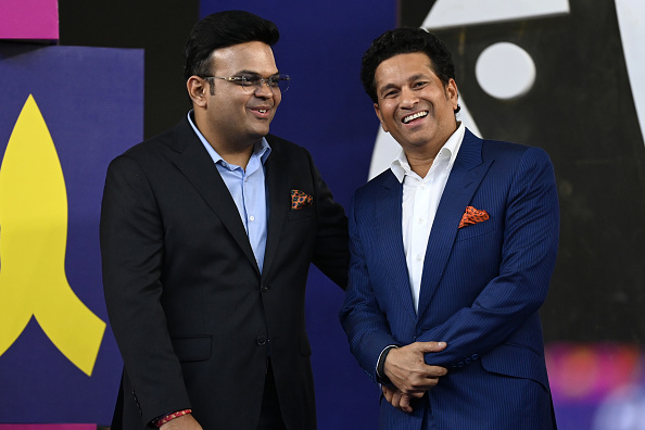 Jay Shah and Sachin Tendulkar | Getty Images