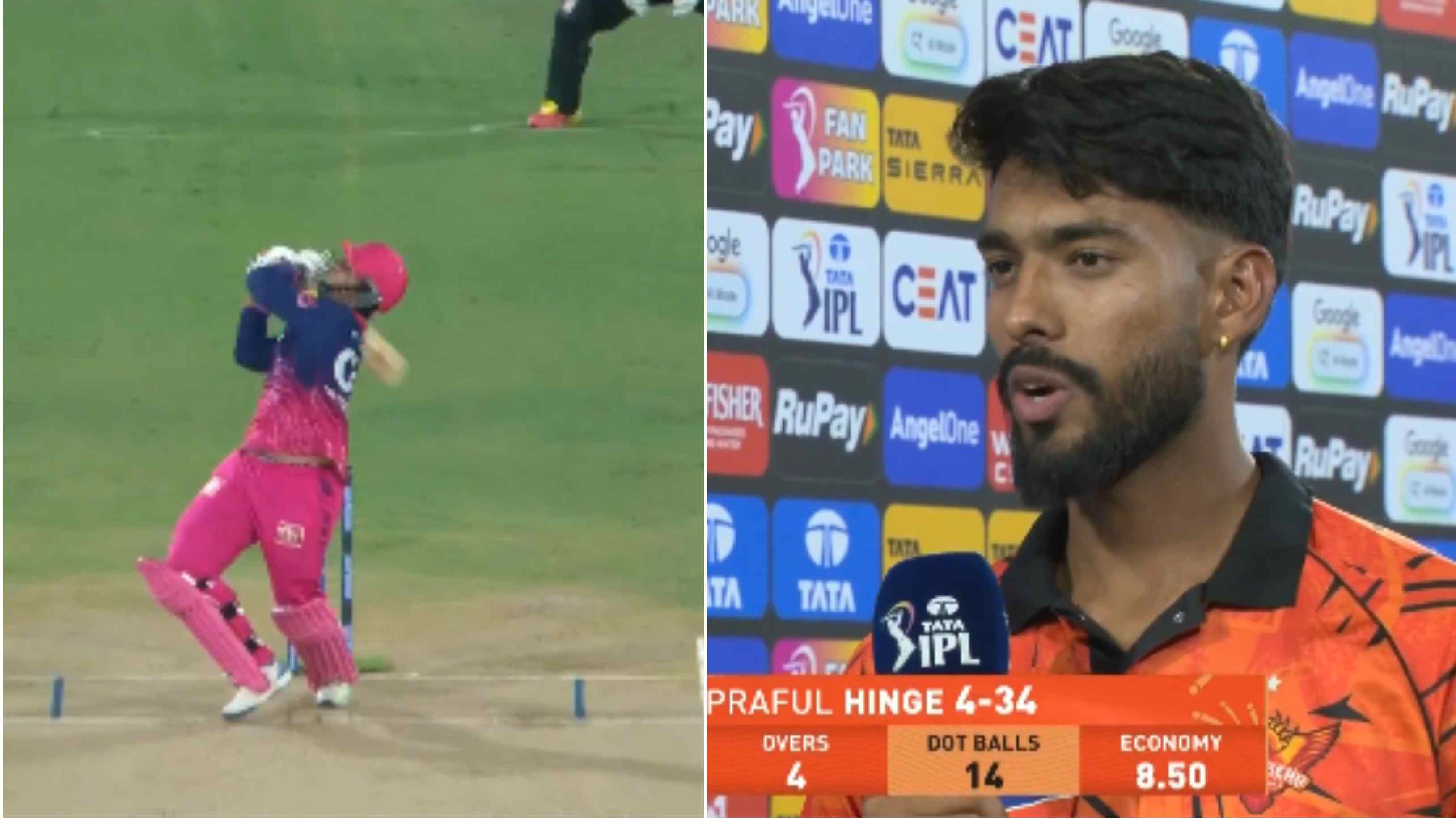IPL 2026: WATCH – “Wanted his wicket on first ball,” Praful Hinge boasts about dismissing Vaibhav Sooryavanshi with a bouncer