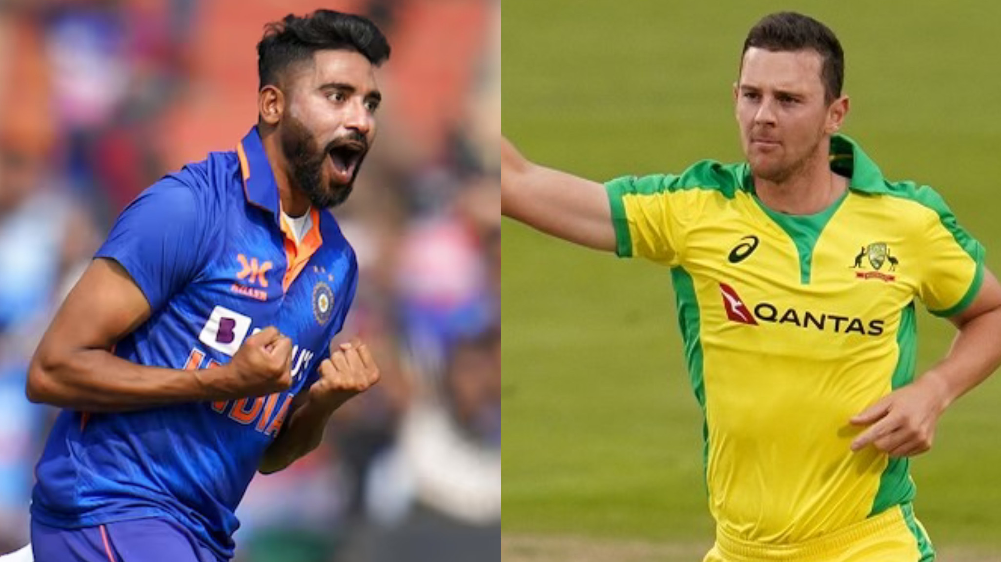 Josh Hazlewood is the new no.1 ranked ODI bowler as Mohammed Siraj slips to no.3 spot