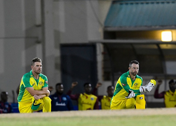 Aaron Finch and Matthew Wade | Getty Images