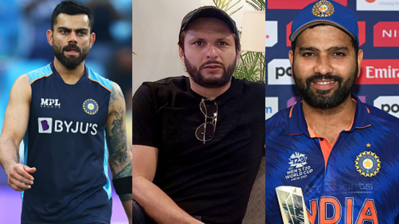 Shahid Afridi expects to see two sides of Rohit Sharma as captain; shares an advice for Virat Kohli