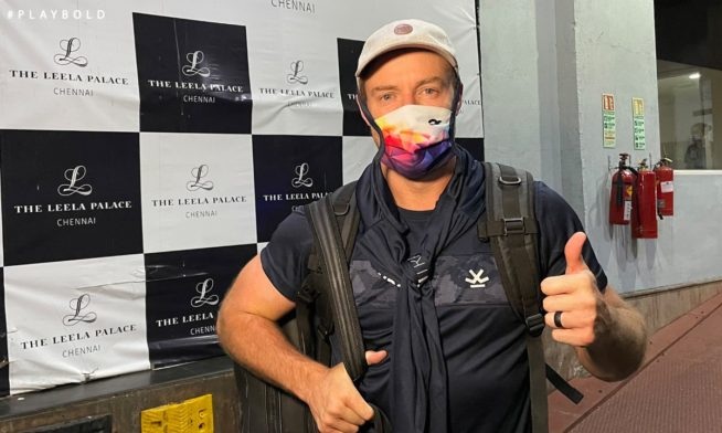 AB de Villiers arrived in Chennai on April 1 | RCB Twitter