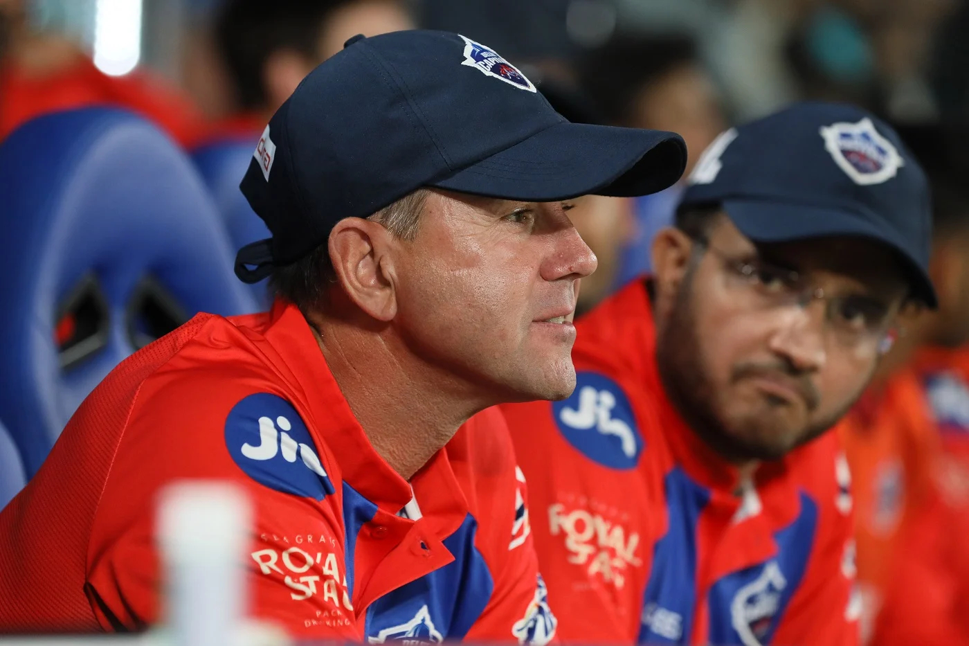 Ricky Ponting and Sourav Ganguly in DC dugout | BCCI-IPL