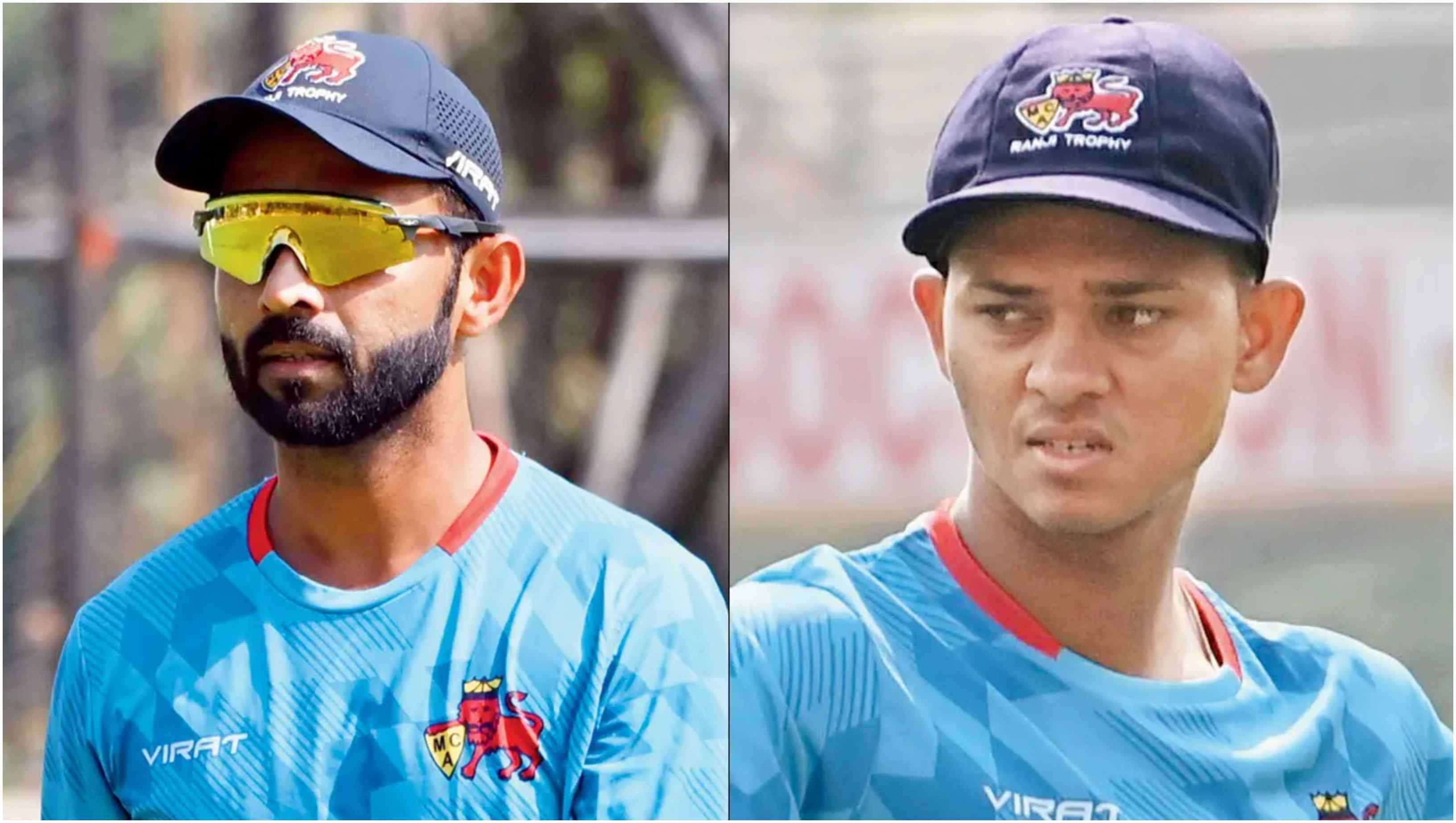 Ajinkya Rahane and Yashasvi Jaiswal | X