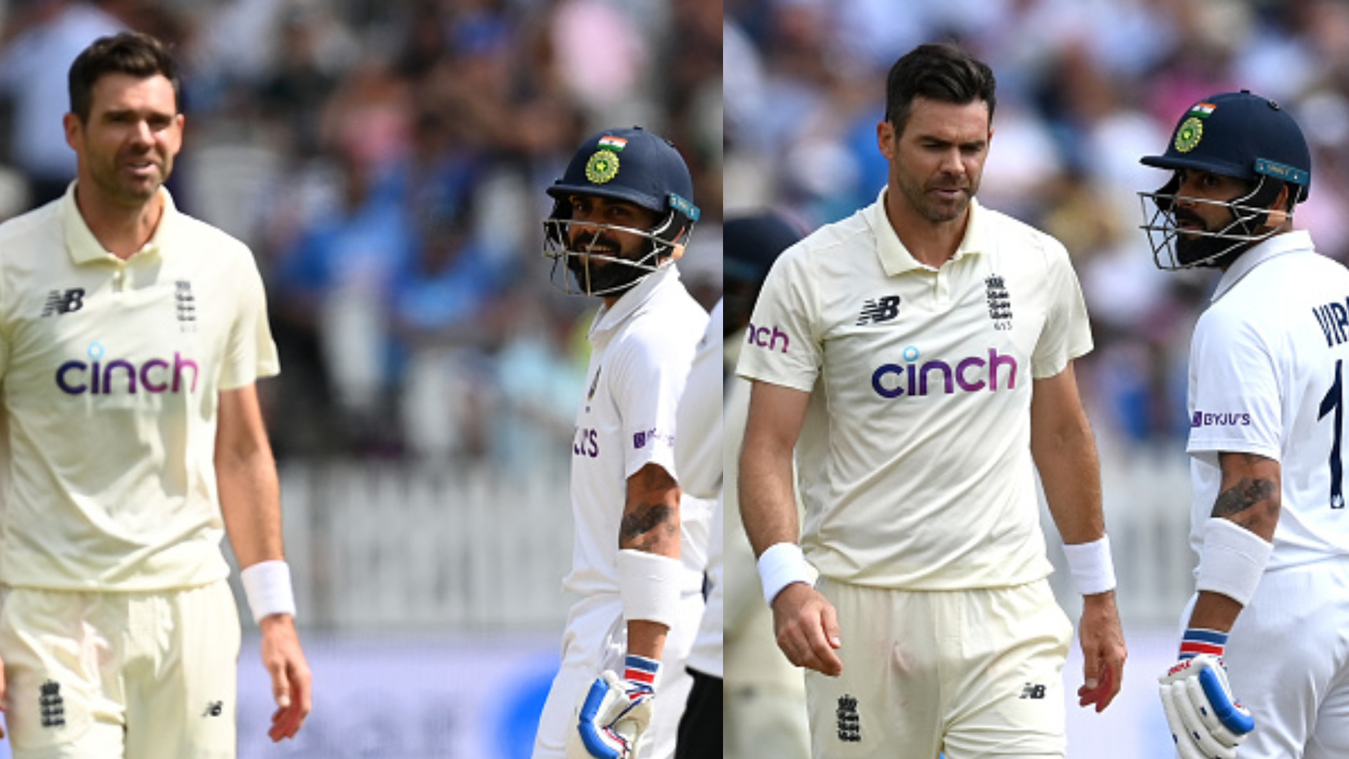 ENG v IND 2021: WATCH - This isn’t your backyard- Virat Kohli goads James Anderson during India's 2nd innings