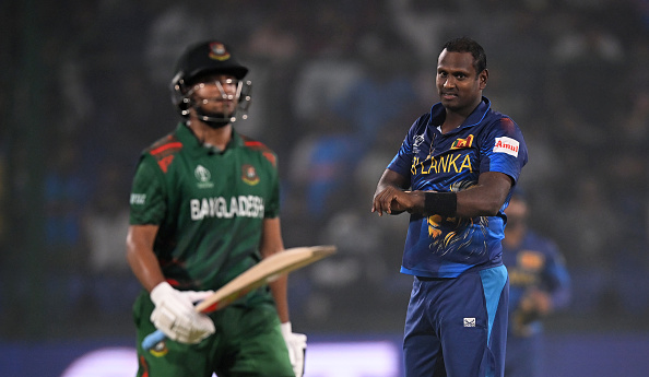 Angelo Mathews and Shakib Al Hasan  | Getty