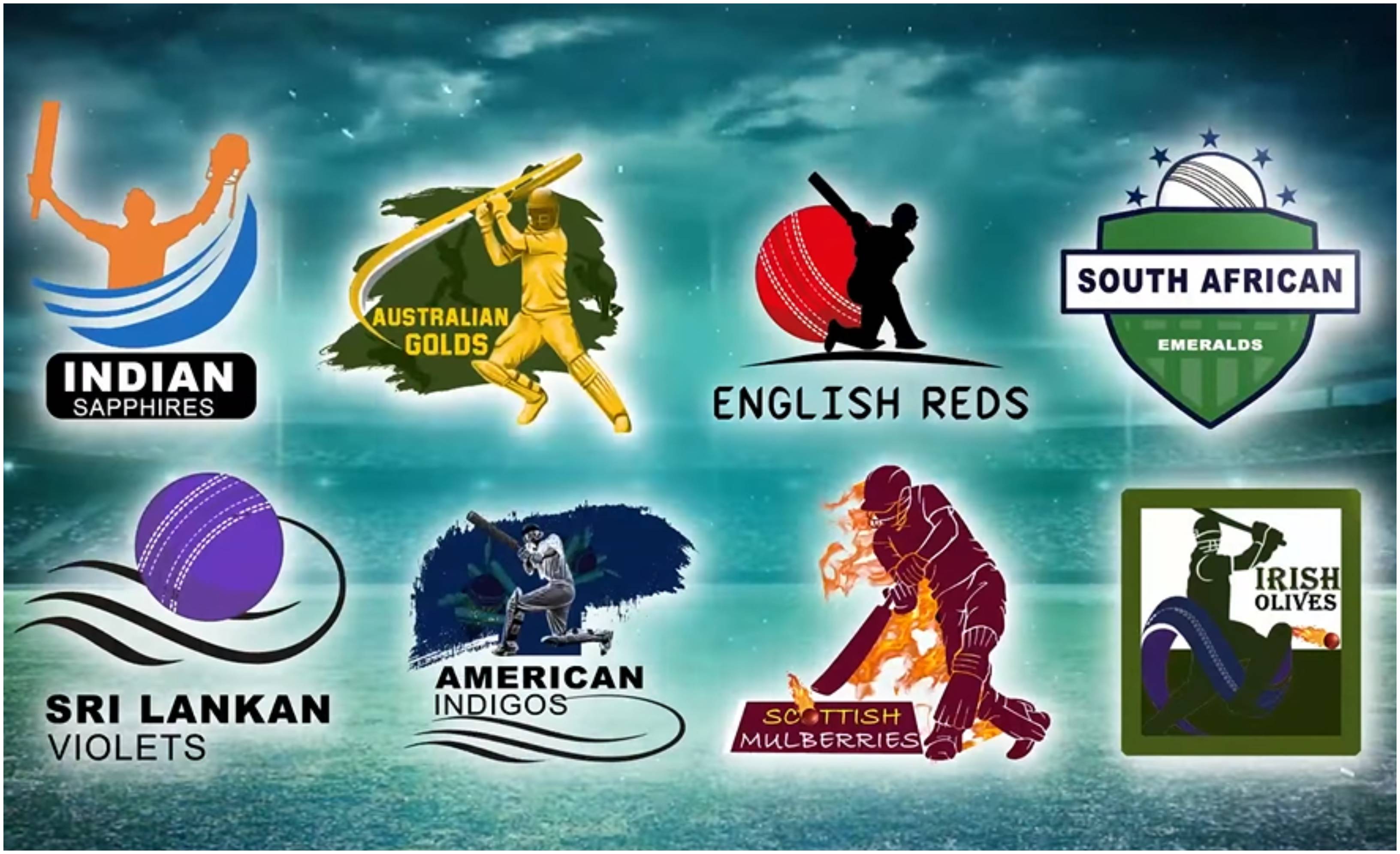 Cricket Team Logos Without Names