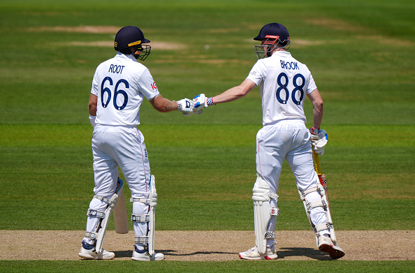Joe Root and Harry Brook | getty