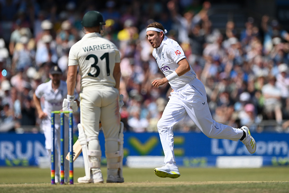 Stuart Broad dismissed David Warner in both innings at Headingley | Getty