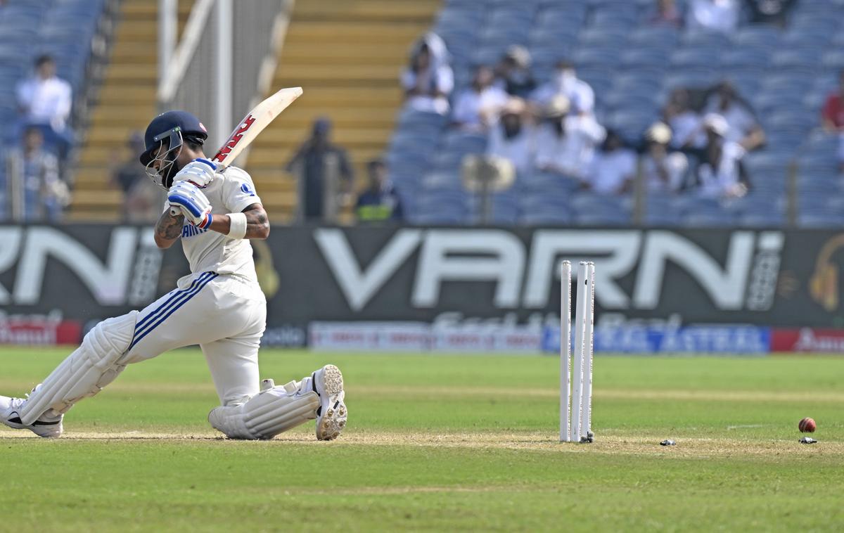 India batters struggled against New Zealand spinners in Pune | Getty