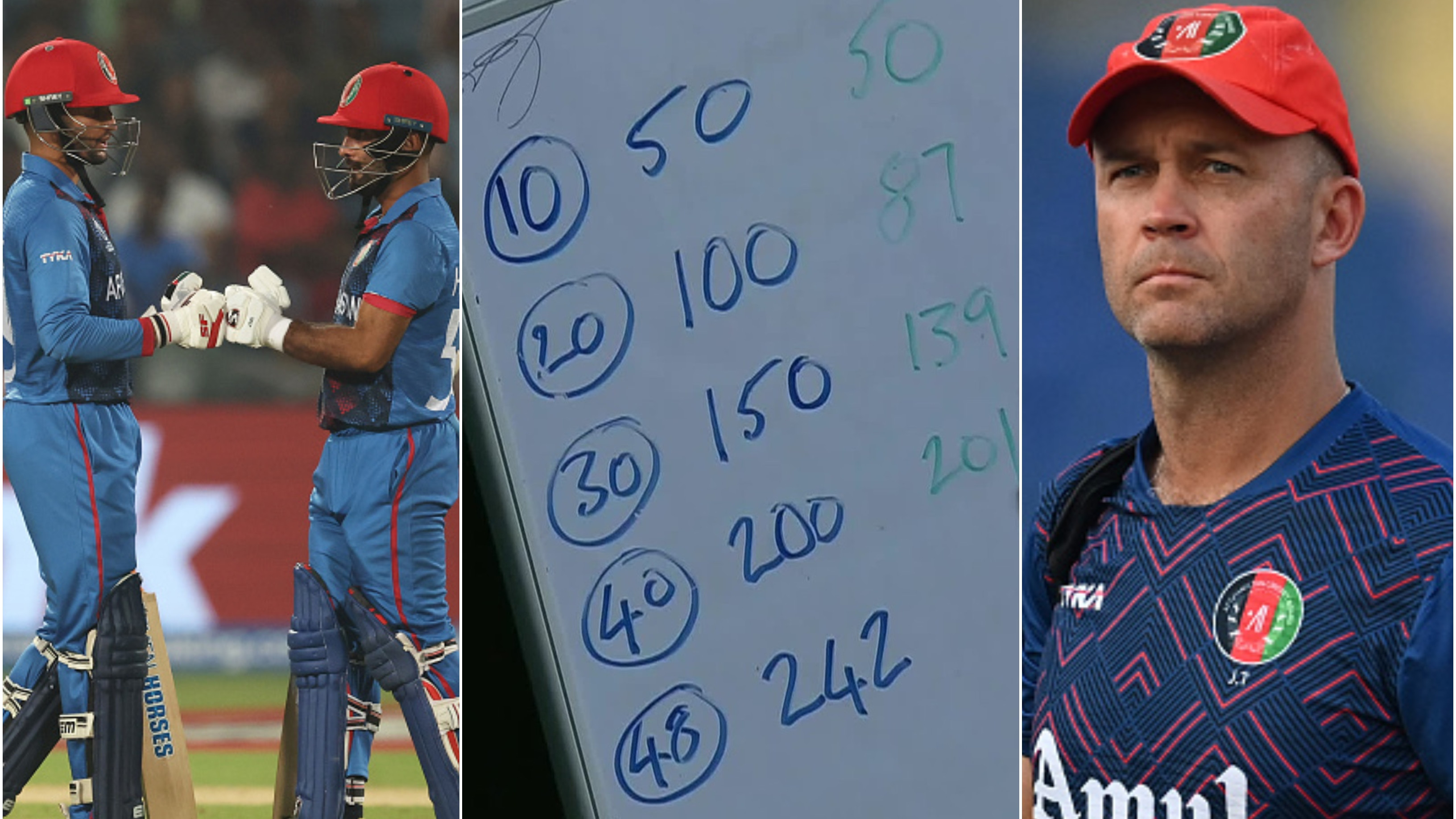 CWC 2023: “If you break it down, it seems manageable,” Trott on Afghanistan’s whiteboard strategy during chase vs Sri Lanka