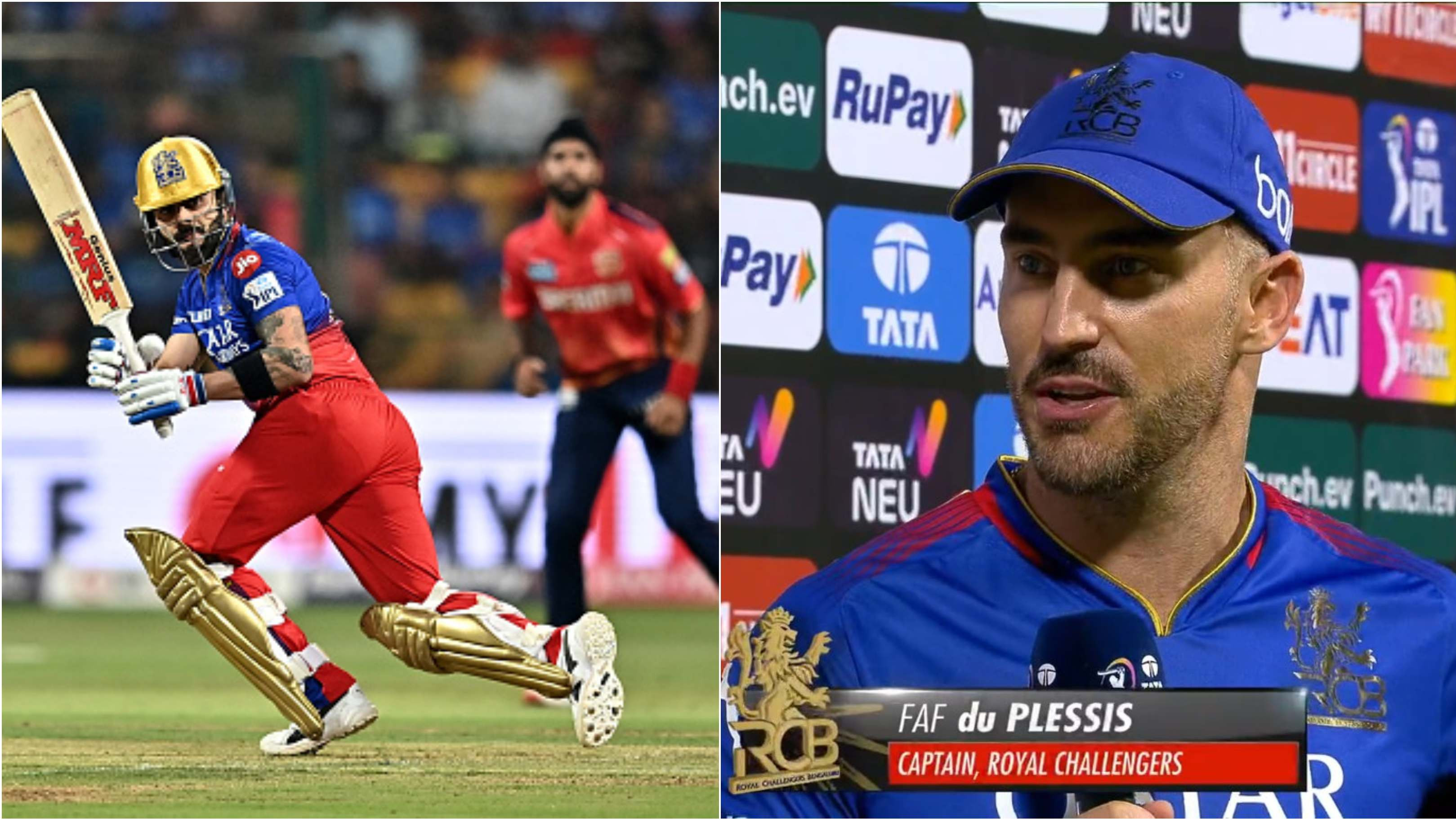 IPL 2024: “Fresh and motivated to do well,” RCB skipper Faf du Plessis lauds Virat Kohli’s match-winning 77 vs PBKS