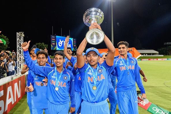 Prithvi Shaw and company won the U-19 World Cup last year in New Zealand | Getty