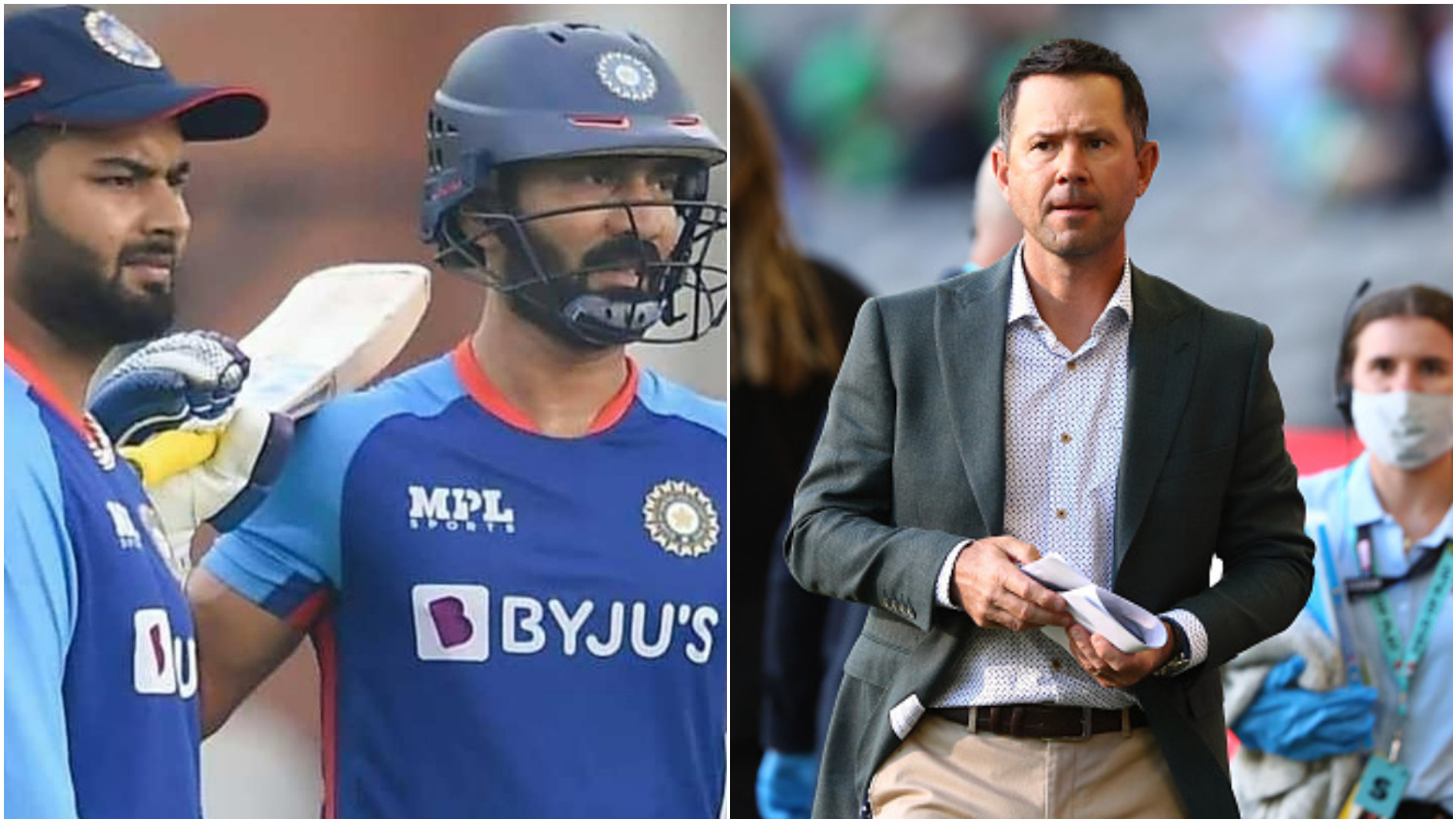 IND v AUS 2022: “India’s best team has both of these players,” Ricky Ponting weighs in on Pant v Karthik conundrum