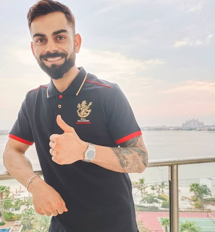 Virat Kohli reached Dubai on Friday evening | RCB/Twitter