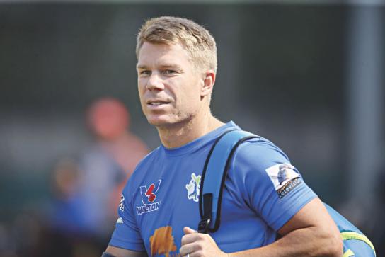Warner played for Sylhet Sixers in the BPL | AFP